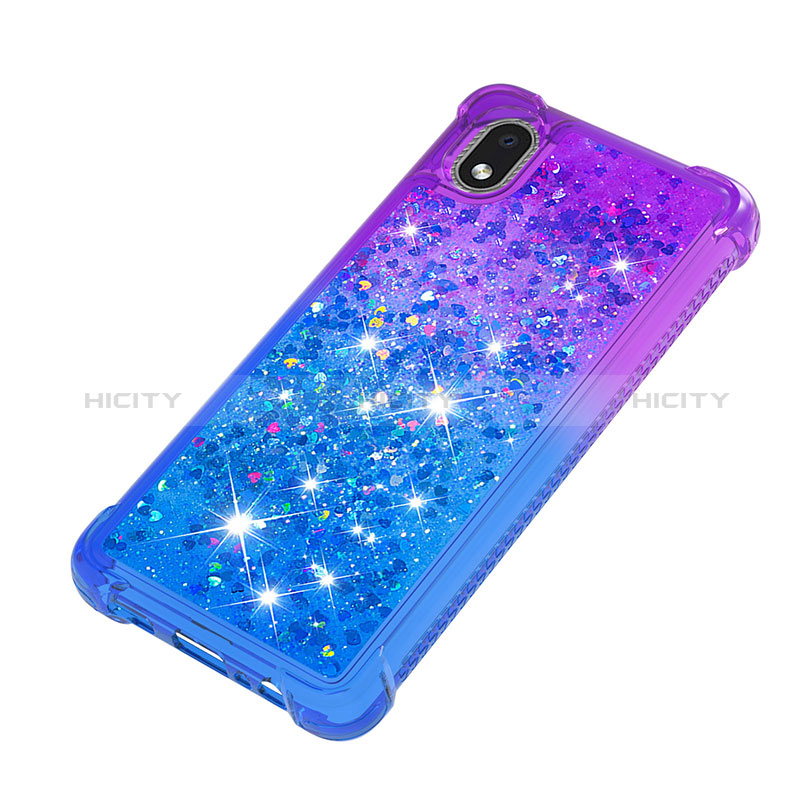 Custodia Silicone Cover Morbida Bling-Bling S02 per Samsung Galaxy A01 Core