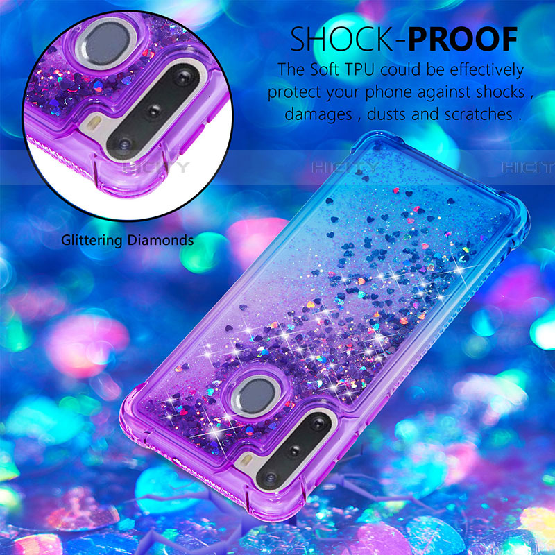 Custodia Silicone Cover Morbida Bling-Bling S02 per Samsung Galaxy A21 European