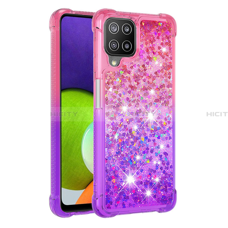 Custodia Silicone Cover Morbida Bling-Bling S02 per Samsung Galaxy A22 4G