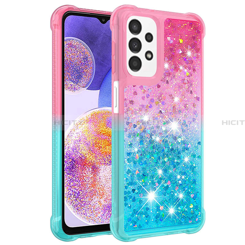 Custodia Silicone Cover Morbida Bling-Bling S02 per Samsung Galaxy A23 4G