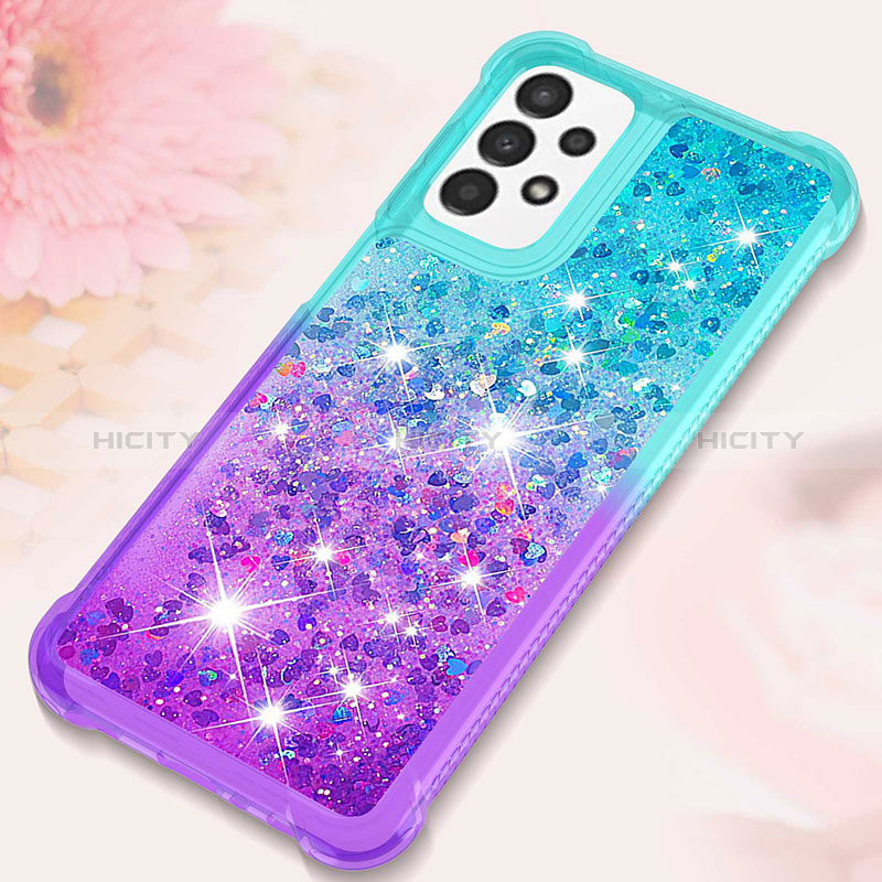 Custodia Silicone Cover Morbida Bling-Bling S02 per Samsung Galaxy A23 5G