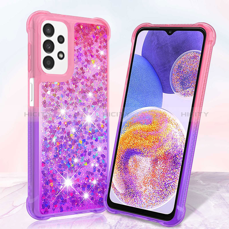 Custodia Silicone Cover Morbida Bling-Bling S02 per Samsung Galaxy A23 5G