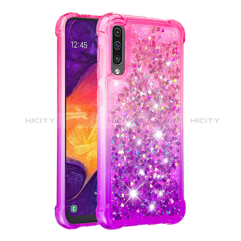 Custodia Silicone Cover Morbida Bling-Bling S02 per Samsung Galaxy A30S