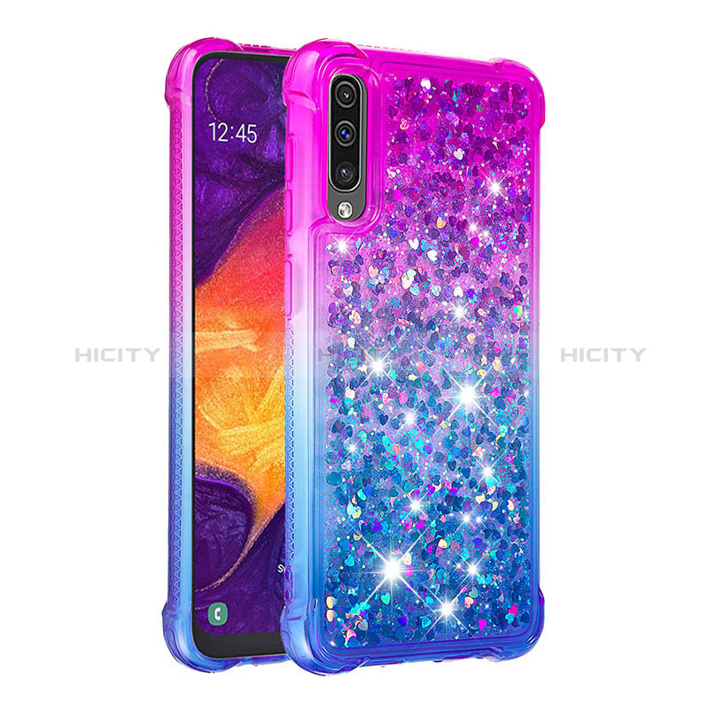 Custodia Silicone Cover Morbida Bling-Bling S02 per Samsung Galaxy A30S