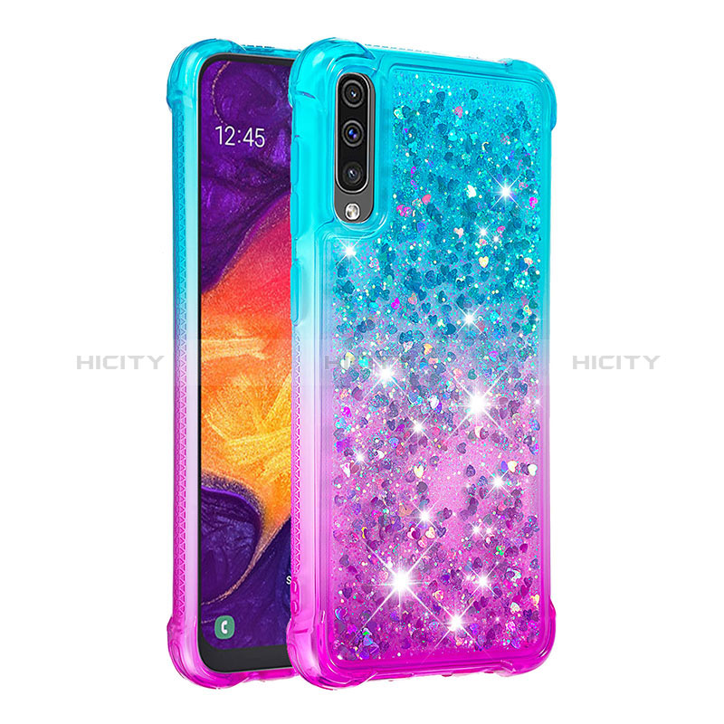 Custodia Silicone Cover Morbida Bling-Bling S02 per Samsung Galaxy A30S