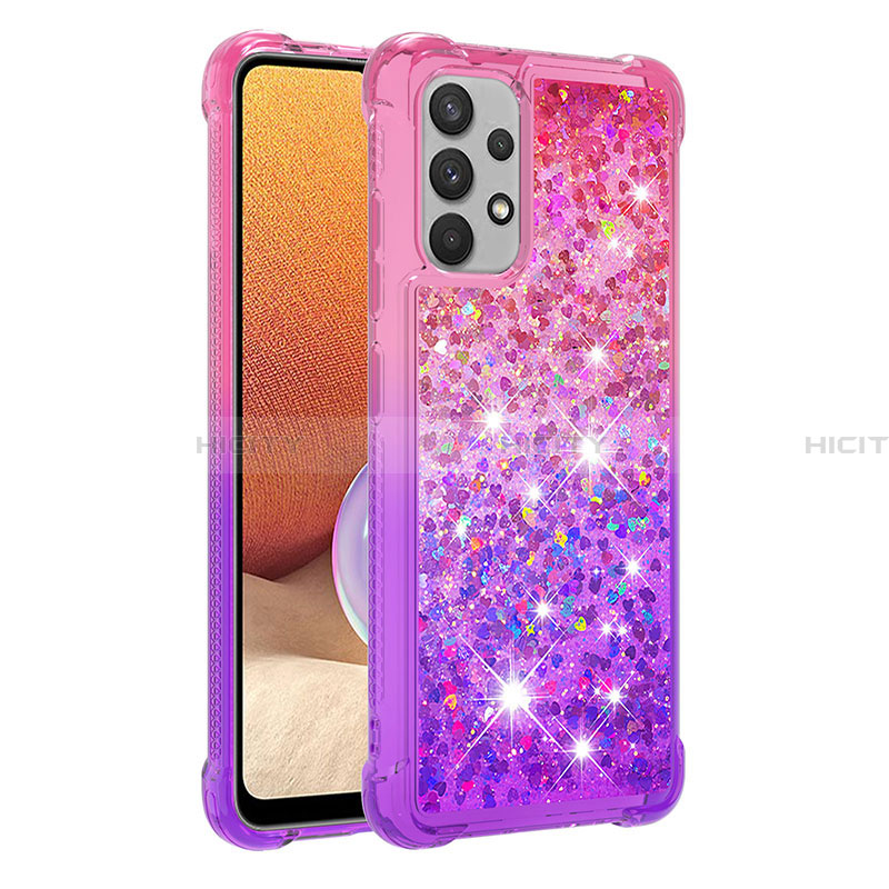 Custodia Silicone Cover Morbida Bling-Bling S02 per Samsung Galaxy A32 4G