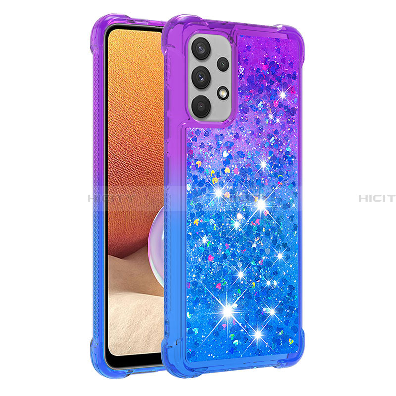 Custodia Silicone Cover Morbida Bling-Bling S02 per Samsung Galaxy A32 4G