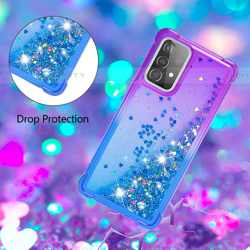 Custodia Silicone Cover Morbida Bling-Bling S02 per Samsung Galaxy A52 4G