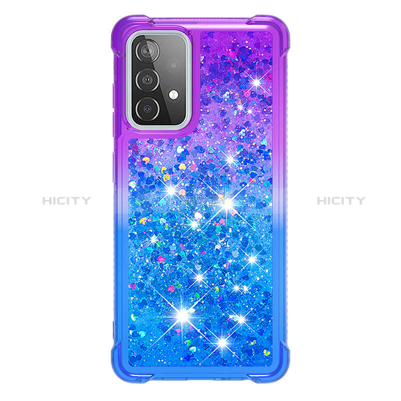 Custodia Silicone Cover Morbida Bling-Bling S02 per Samsung Galaxy A52s 5G