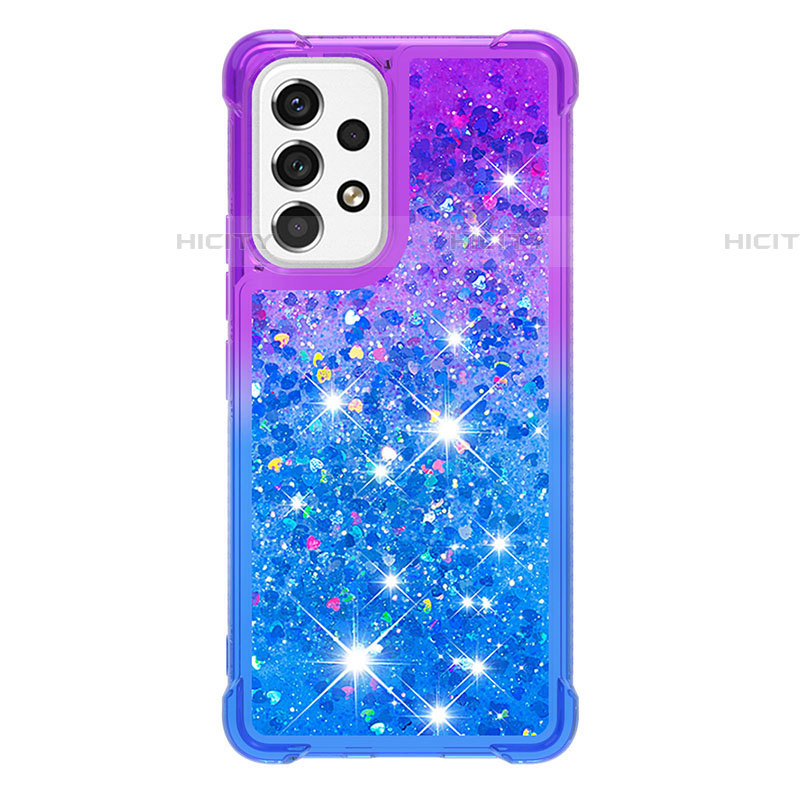 Custodia Silicone Cover Morbida Bling-Bling S02 per Samsung Galaxy A53 5G