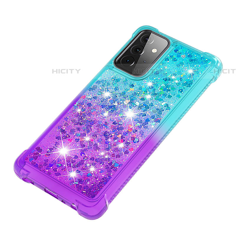 Custodia Silicone Cover Morbida Bling-Bling S02 per Samsung Galaxy A72 5G