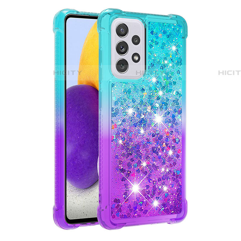 Custodia Silicone Cover Morbida Bling-Bling S02 per Samsung Galaxy A73 5G