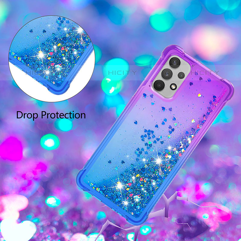 Custodia Silicone Cover Morbida Bling-Bling S02 per Samsung Galaxy M32 5G