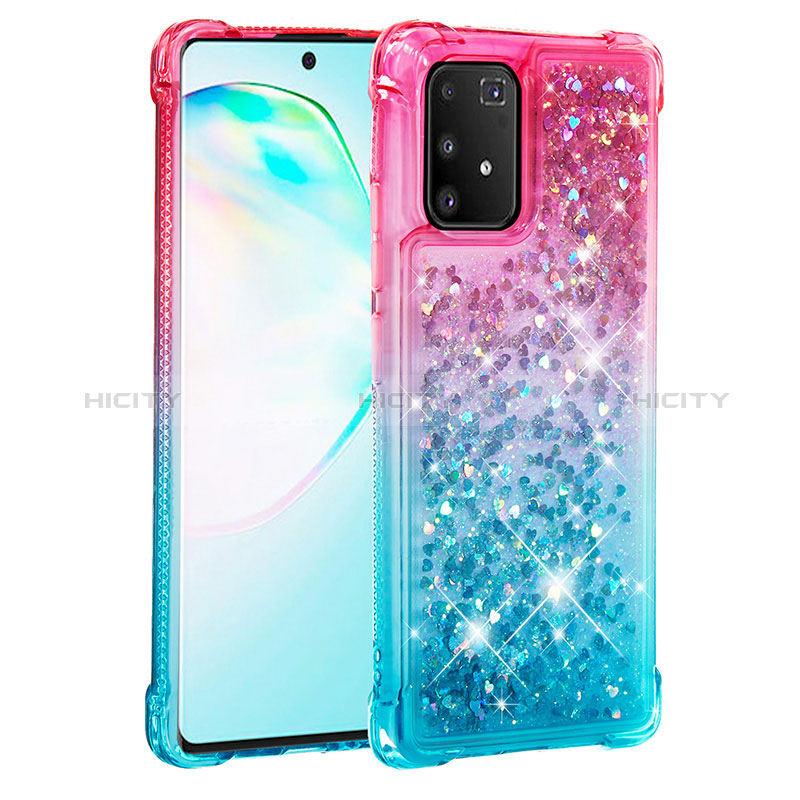 Custodia Silicone Cover Morbida Bling-Bling S02 per Samsung Galaxy M80S