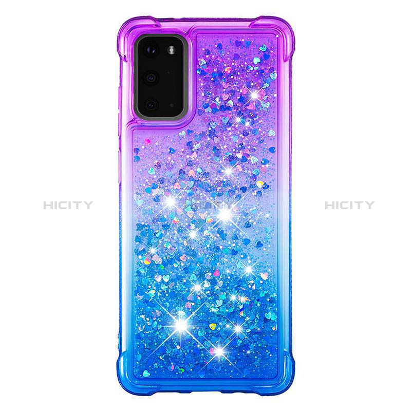 Custodia Silicone Cover Morbida Bling-Bling S02 per Samsung Galaxy S20