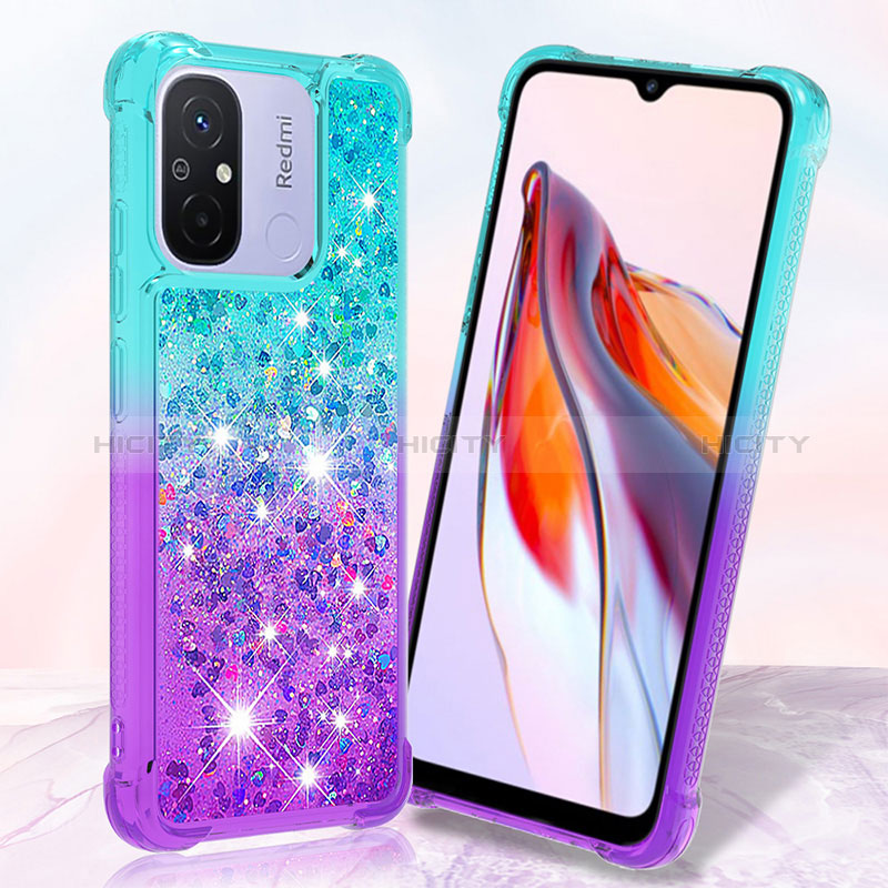 Custodia Silicone Cover Morbida Bling-Bling S02 per Xiaomi Poco C55