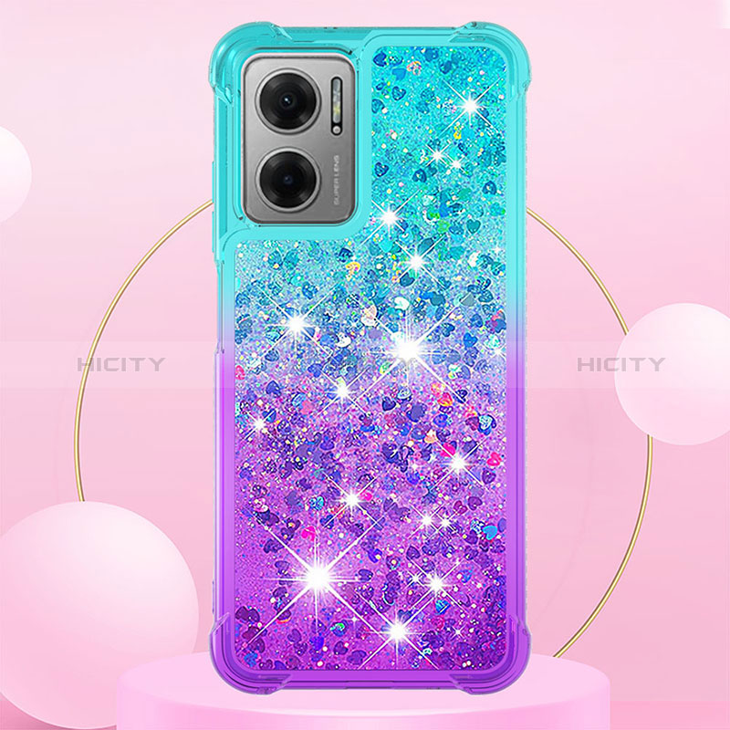 Custodia Silicone Cover Morbida Bling-Bling S02 per Xiaomi Redmi 10 5G