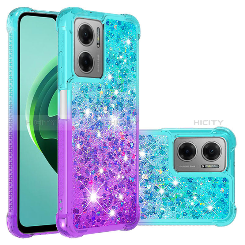 Custodia Silicone Cover Morbida Bling-Bling S02 per Xiaomi Redmi Note 11E 5G