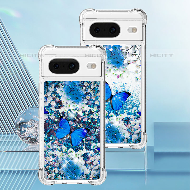 Custodia Silicone Cover Morbida Bling-Bling S03 per Google Pixel 8 5G