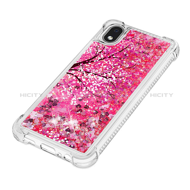 Custodia Silicone Cover Morbida Bling-Bling S03 per Samsung Galaxy A01 Core