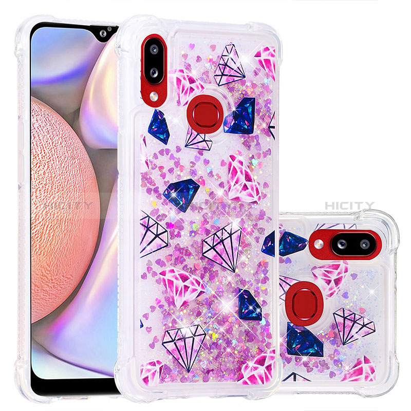 Custodia Silicone Cover Morbida Bling-Bling S03 per Samsung Galaxy A10s