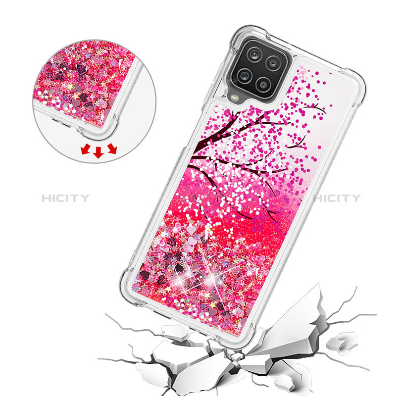 Custodia Silicone Cover Morbida Bling-Bling S03 per Samsung Galaxy A12 Nacho