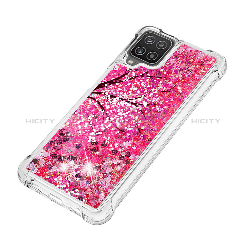 Custodia Silicone Cover Morbida Bling-Bling S03 per Samsung Galaxy A12 Nacho