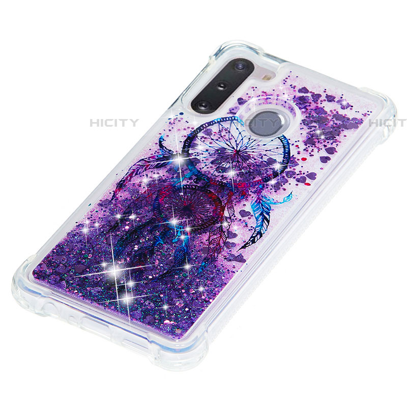 Custodia Silicone Cover Morbida Bling-Bling S03 per Samsung Galaxy A21 European