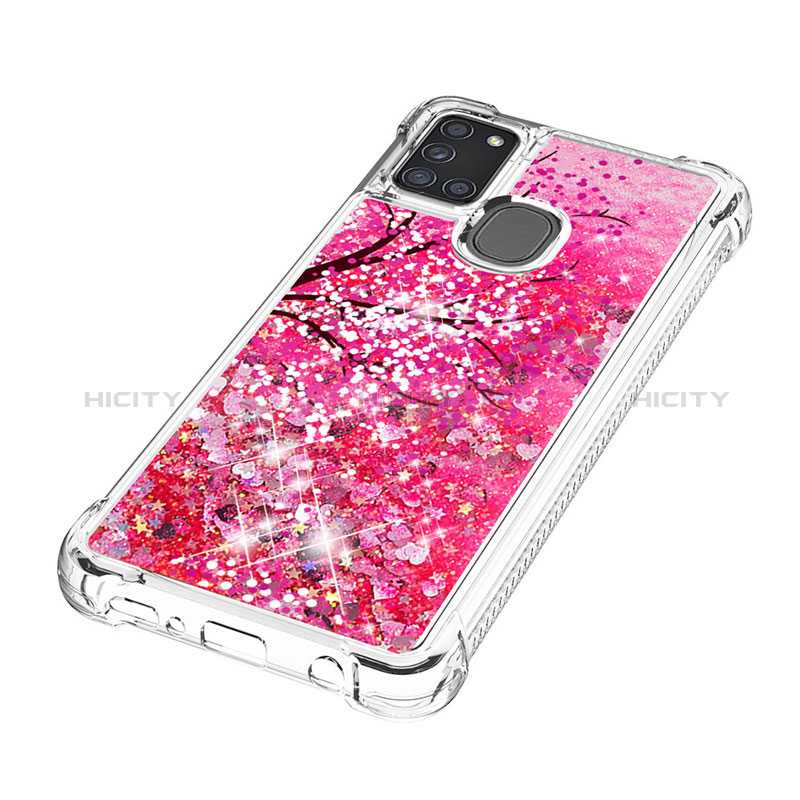 Custodia Silicone Cover Morbida Bling-Bling S03 per Samsung Galaxy A21s