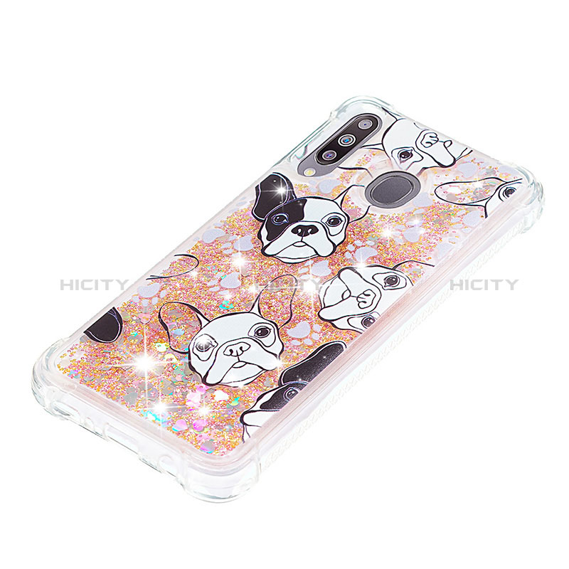 Custodia Silicone Cover Morbida Bling-Bling S03 per Samsung Galaxy A40s