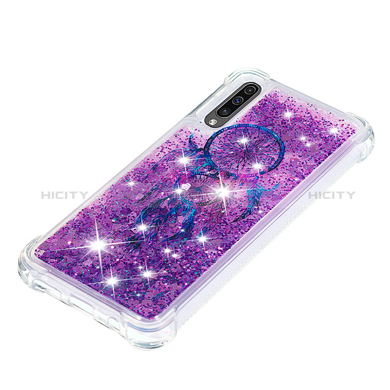 Custodia Silicone Cover Morbida Bling-Bling S03 per Samsung Galaxy A50