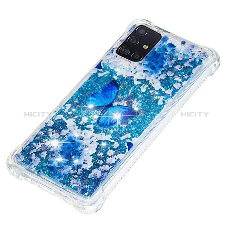 Custodia Silicone Cover Morbida Bling-Bling S03 per Samsung Galaxy A51 4G