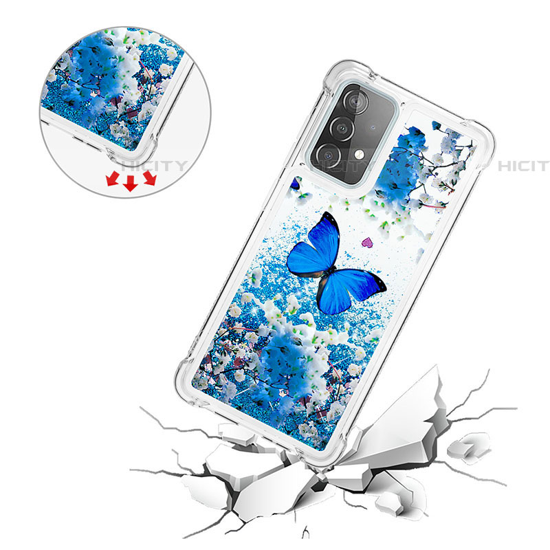 Custodia Silicone Cover Morbida Bling-Bling S03 per Samsung Galaxy A52 4G