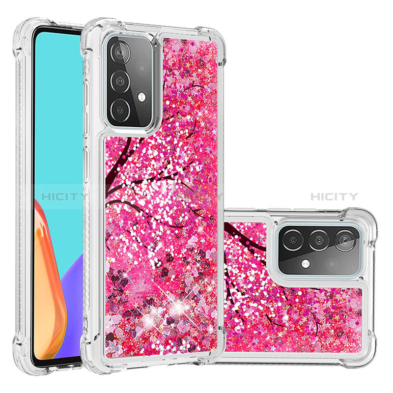 Custodia Silicone Cover Morbida Bling-Bling S03 per Samsung Galaxy A52s 5G