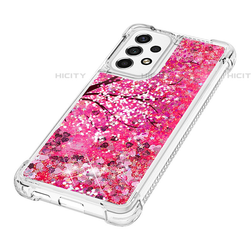 Custodia Silicone Cover Morbida Bling-Bling S03 per Samsung Galaxy A53 5G