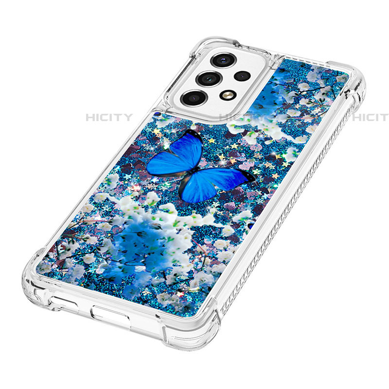 Custodia Silicone Cover Morbida Bling-Bling S03 per Samsung Galaxy A53 5G