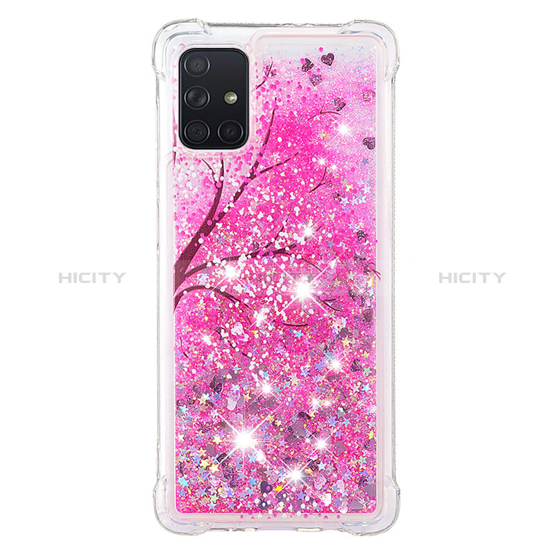 Custodia Silicone Cover Morbida Bling-Bling S03 per Samsung Galaxy A71 5G