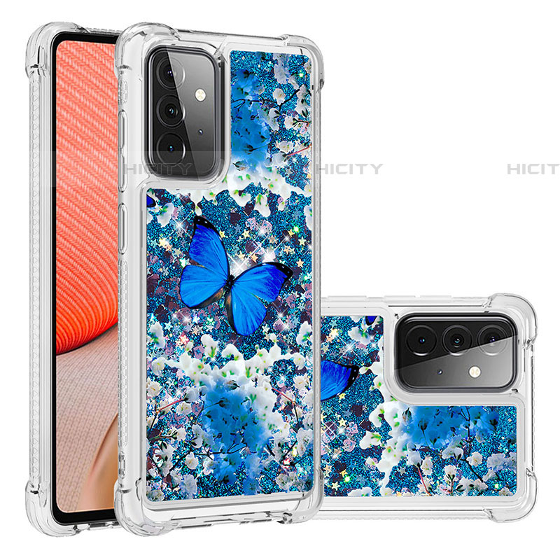 Custodia Silicone Cover Morbida Bling-Bling S03 per Samsung Galaxy A72 5G