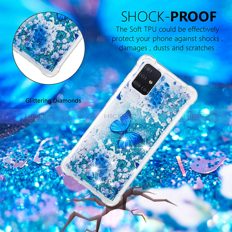 Custodia Silicone Cover Morbida Bling-Bling S03 per Samsung Galaxy M40S