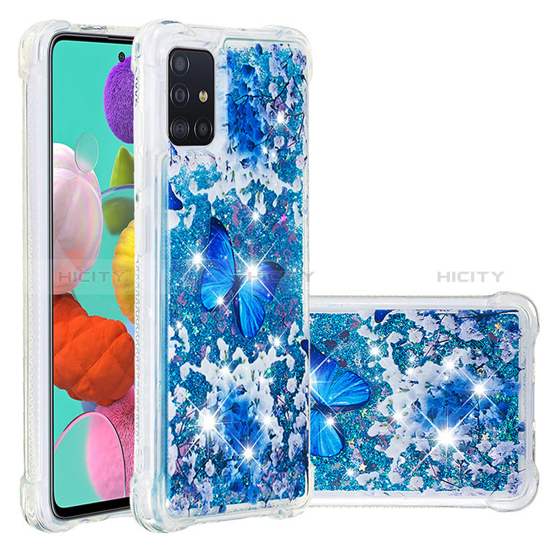 Custodia Silicone Cover Morbida Bling-Bling S03 per Samsung Galaxy M40S