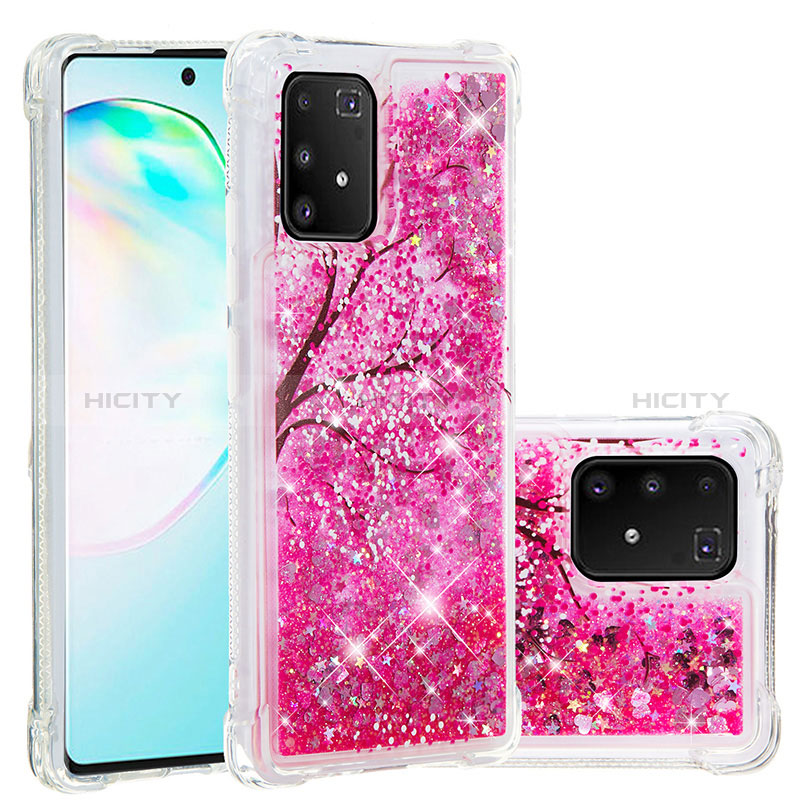 Custodia Silicone Cover Morbida Bling-Bling S03 per Samsung Galaxy M80S