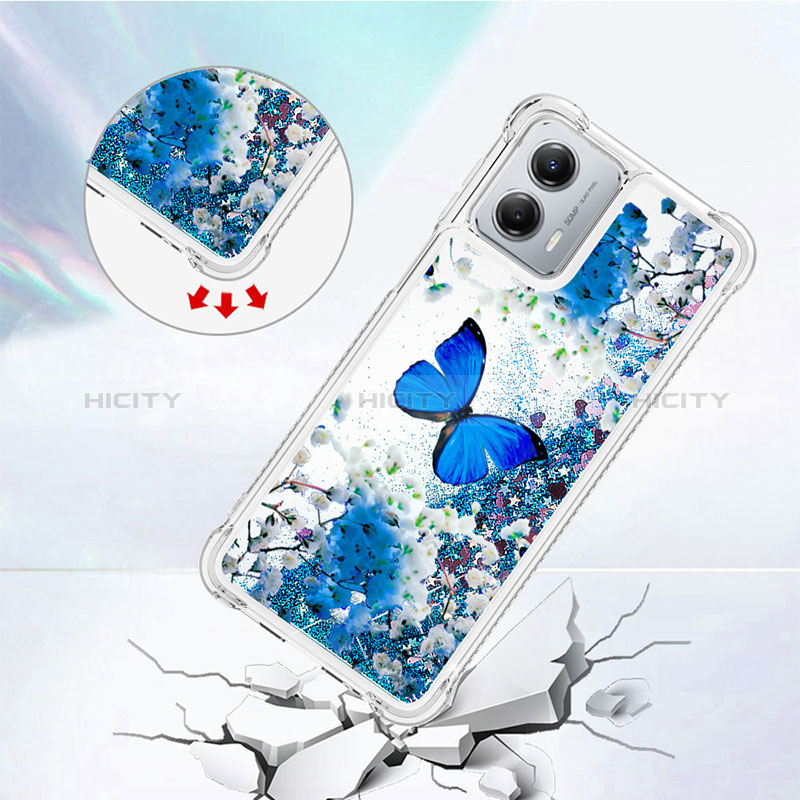 Custodia Silicone Cover Morbida Bling-Bling YB1 per Motorola Moto G 5G (2023)