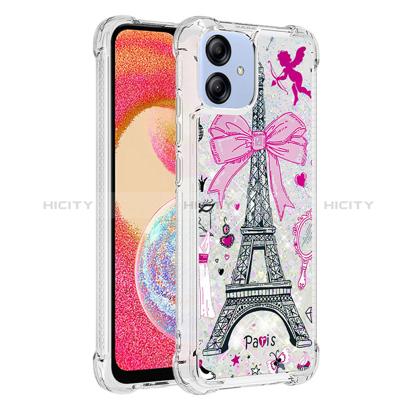 Custodia Silicone Cover Morbida Bling-Bling YB1 per Samsung Galaxy A04E