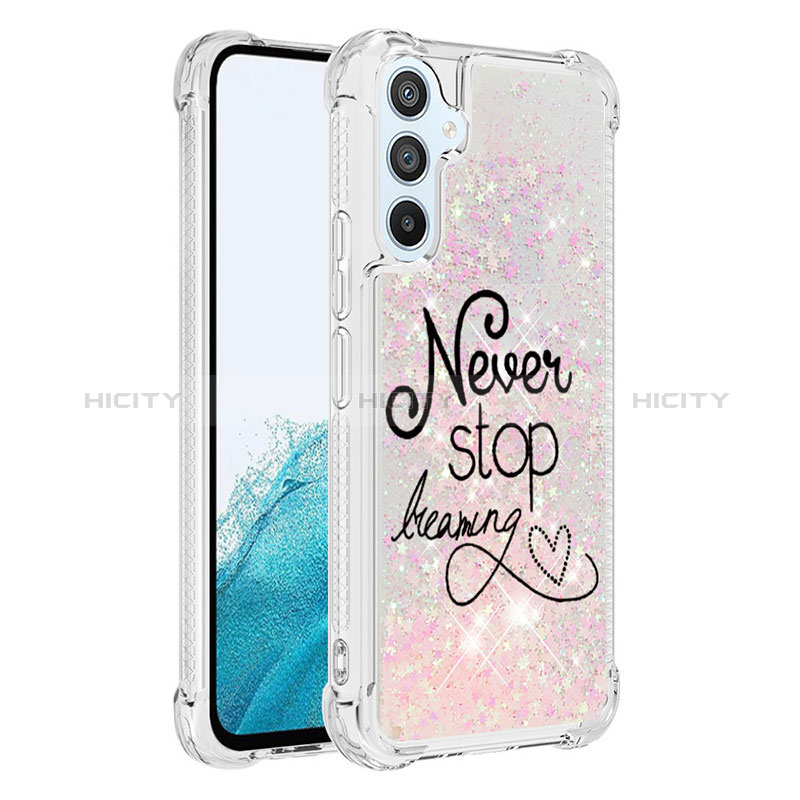 Custodia Silicone Cover Morbida Bling-Bling YB1 per Samsung Galaxy A54 5G