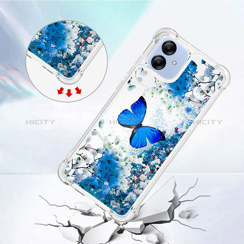 Custodia Silicone Cover Morbida Bling-Bling YB1 per Samsung Galaxy F04