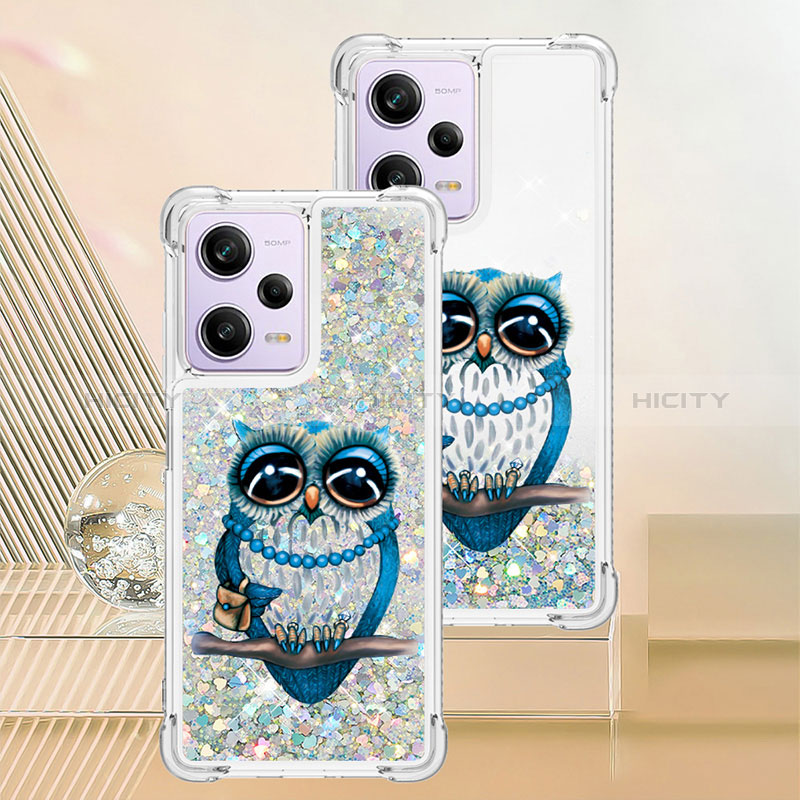 Custodia Silicone Cover Morbida Bling-Bling YB1 per Xiaomi Redmi Note 12 Pro 5G