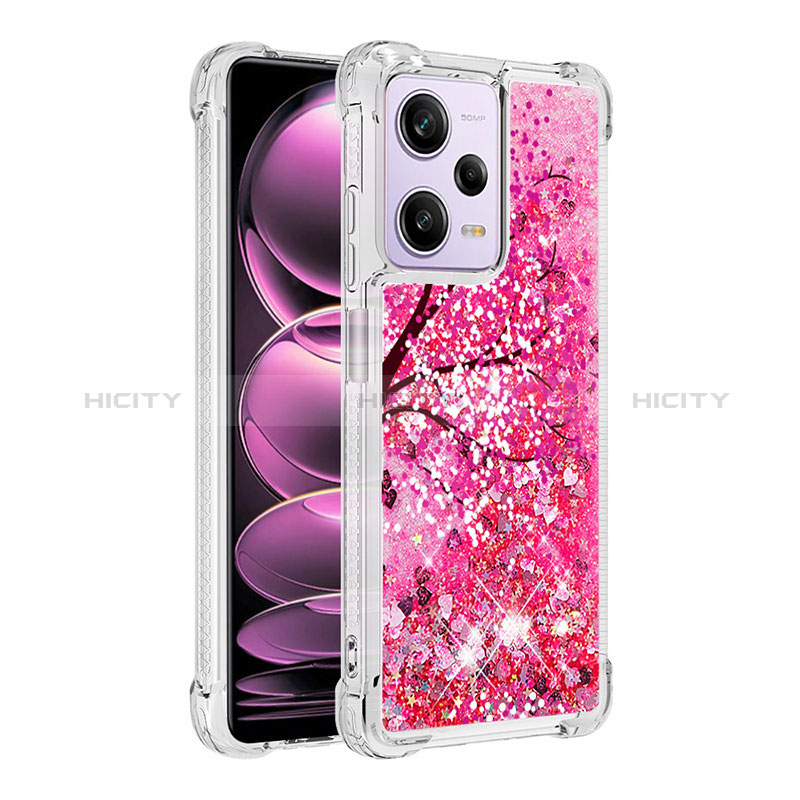 Custodia Silicone Cover Morbida Bling-Bling YB1 per Xiaomi Redmi Note 12 Pro 5G