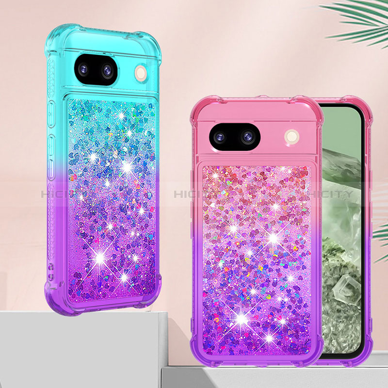 Custodia Silicone Cover Morbida Bling-Bling YB2 per Google Pixel 8a 5G