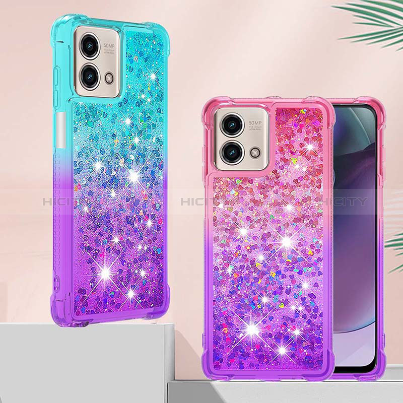 Custodia Silicone Cover Morbida Bling-Bling YB2 per Motorola Moto G Stylus (2023) 4G