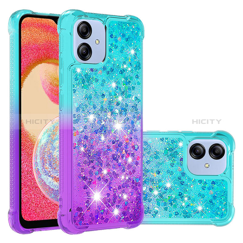 Custodia Silicone Cover Morbida Bling-Bling YB2 per Samsung Galaxy A04E